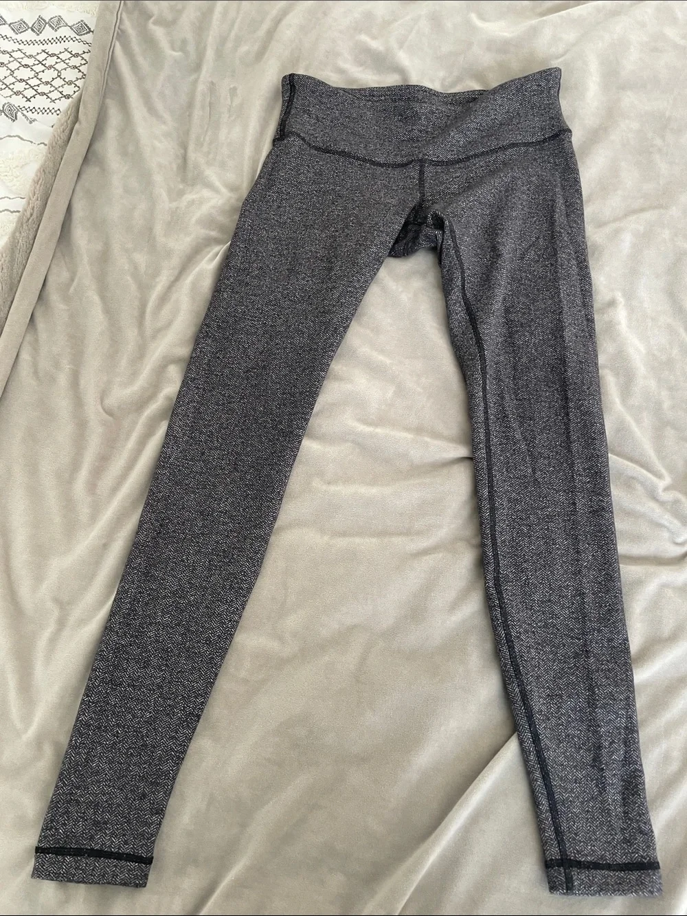 lululemon athletica Dark Gray Girls' Seamless Leggings